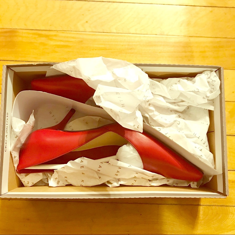 Charles&Keith high heel (Red)